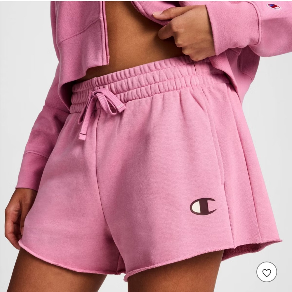 Champion Women's Athletic Shorts in Pink